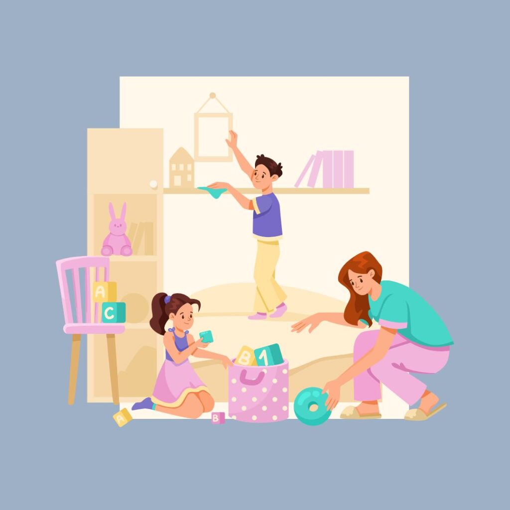 tidy your kids' room
